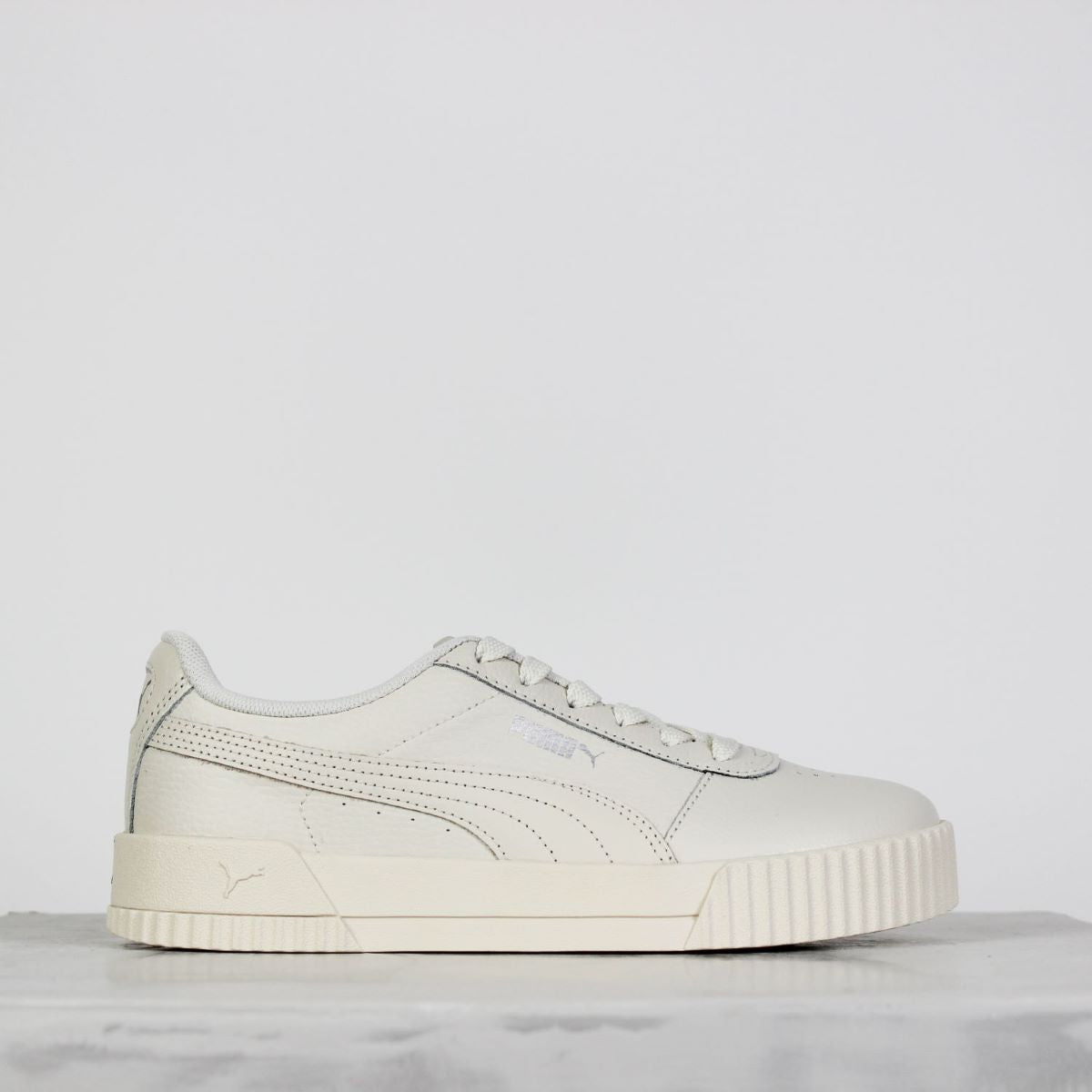 Tênis Puma Carina L Alpine Snow Bege