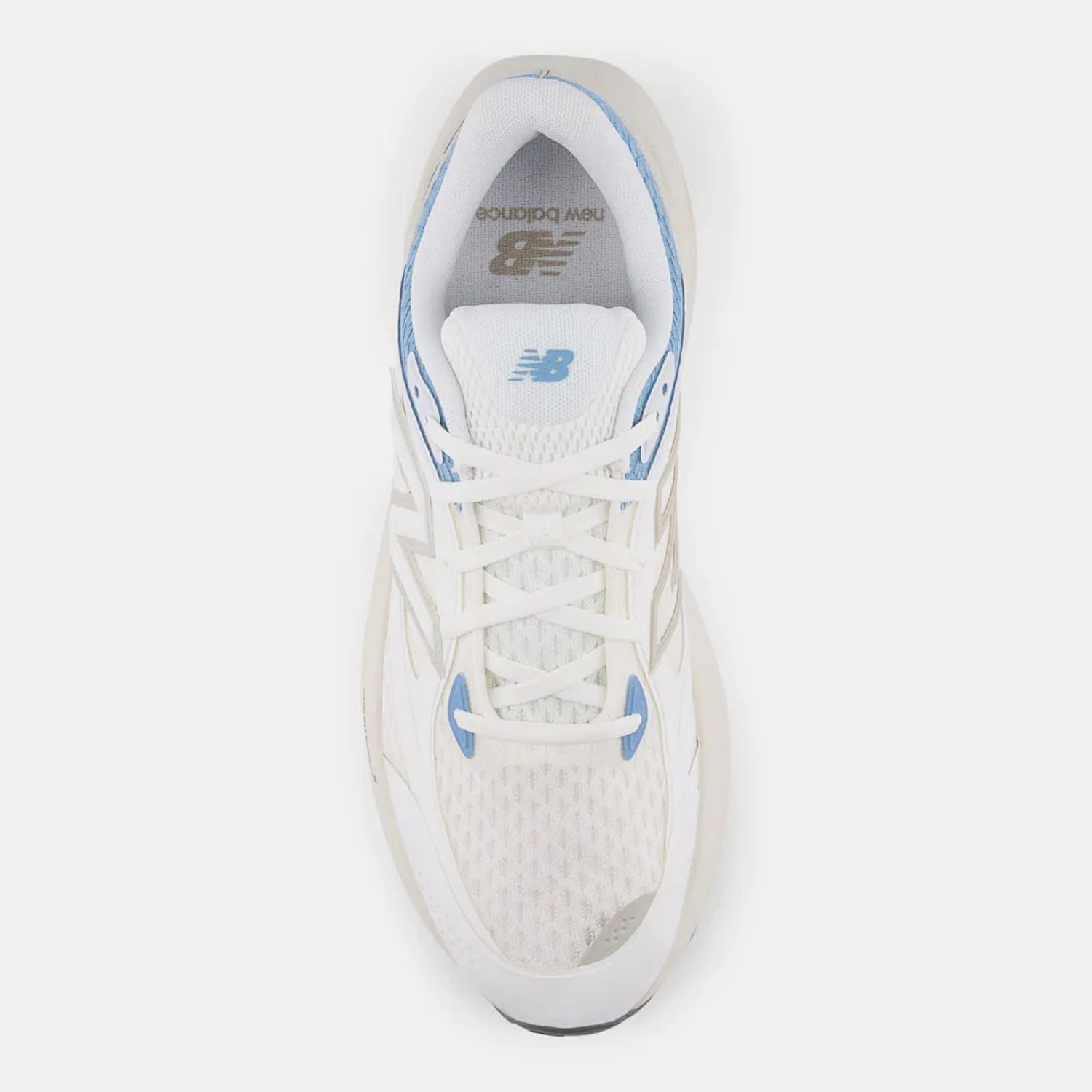 Tênis New Balance Fresh Foam Trainer Bege Azul