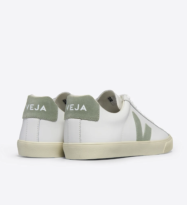 Tênis Veja Esplar Logo Leather Ex White Clay