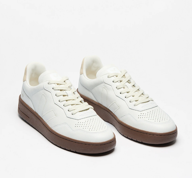 Tênis Veja V 90 ZZ O T  White Pierre Almond