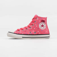 Tênis Converse Urso Lotso Chuck Taylor All Star Mid Rosa