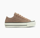 Tênis Converse Chuck Taylor Lift Crafted Colors Suede  Bege