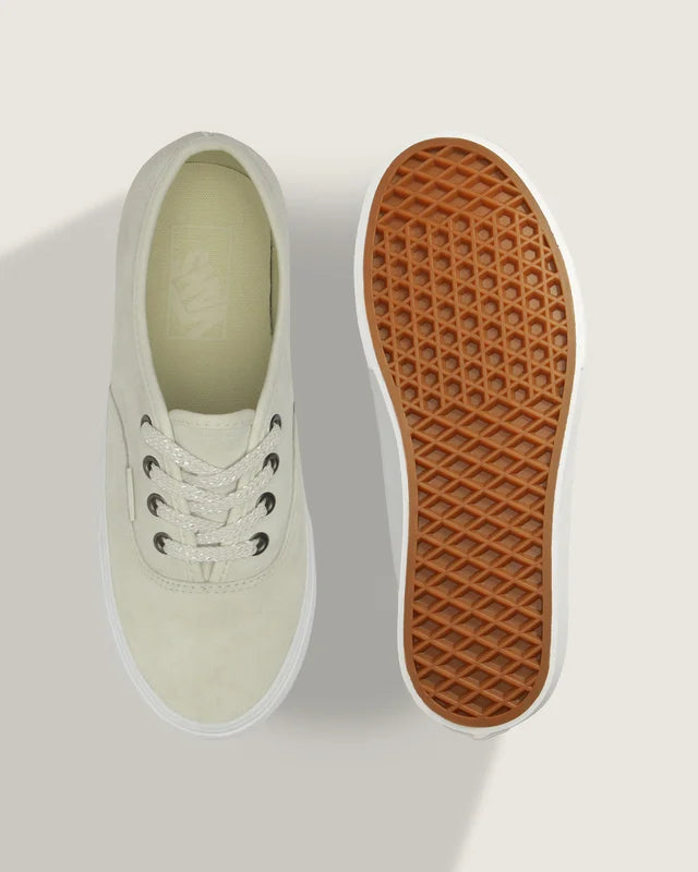Tenis Vans Authentic Suede Shine Marshmallow True White