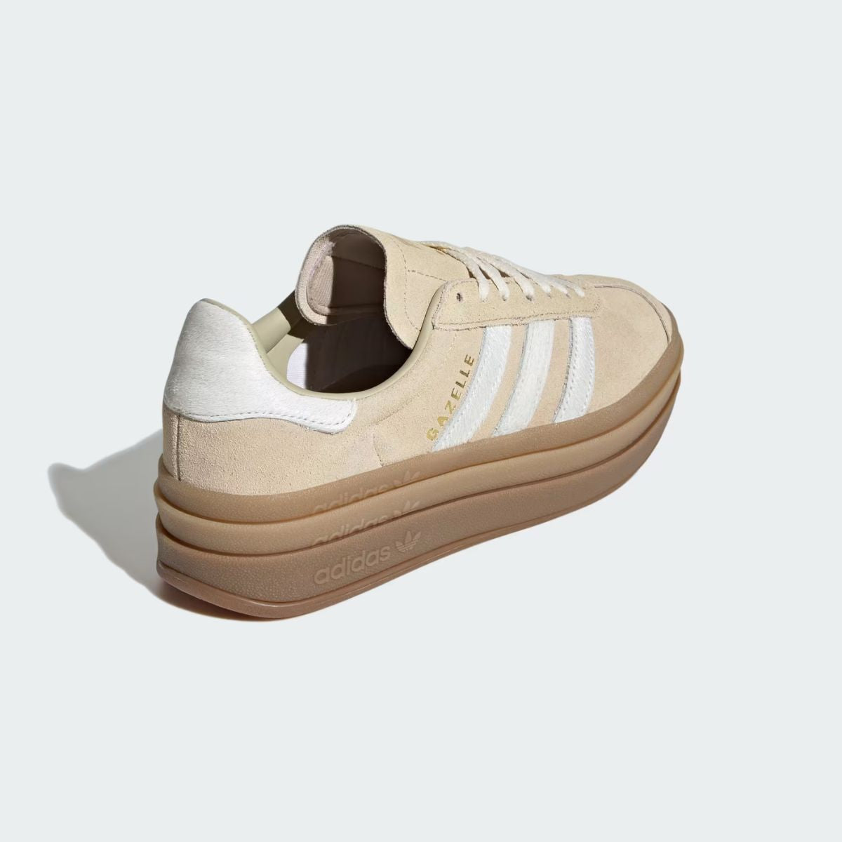 Tênis Adidas Gazelle Bold Cream White
