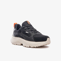 Tenis Fila  Destroyer Masculino Preto Laranja Grafite