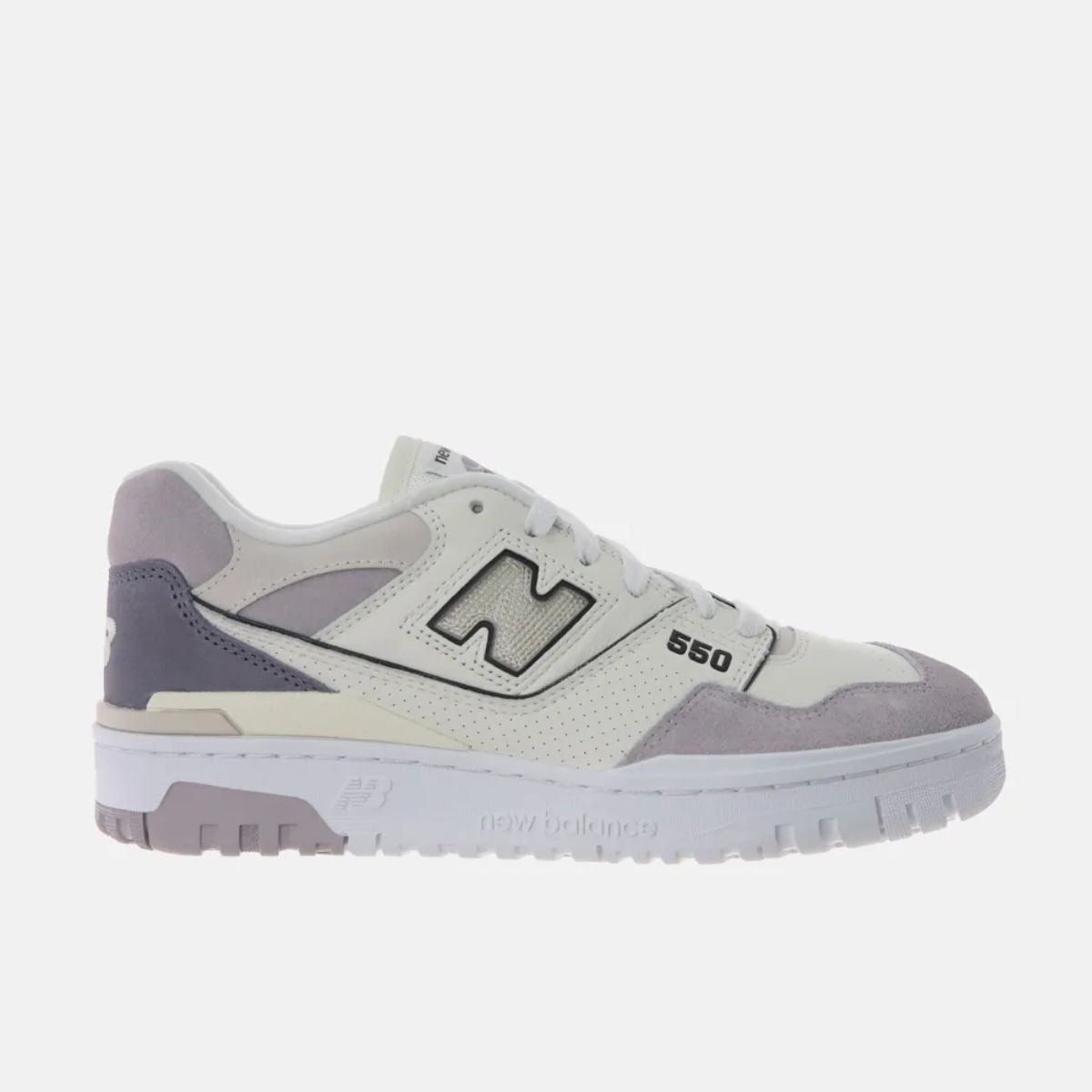 Tênis Feminino New Balance 550 Branco e Roxo