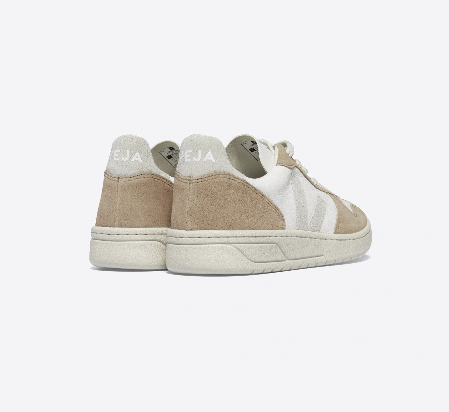 Tênis Veja V-10 Chfree Extra White Natural Sahara