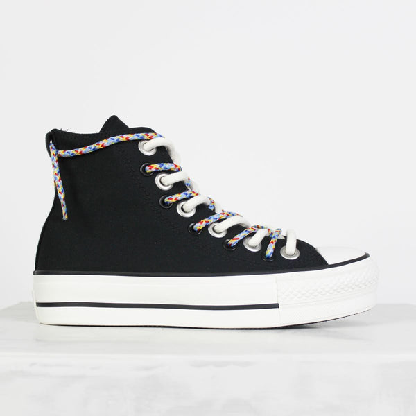Tênis Converse Chuck Taylor All Star Lift Color Street Preto