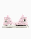 Tênis Converse Chuck 70 Bow Studded Cano Alto Rosa
