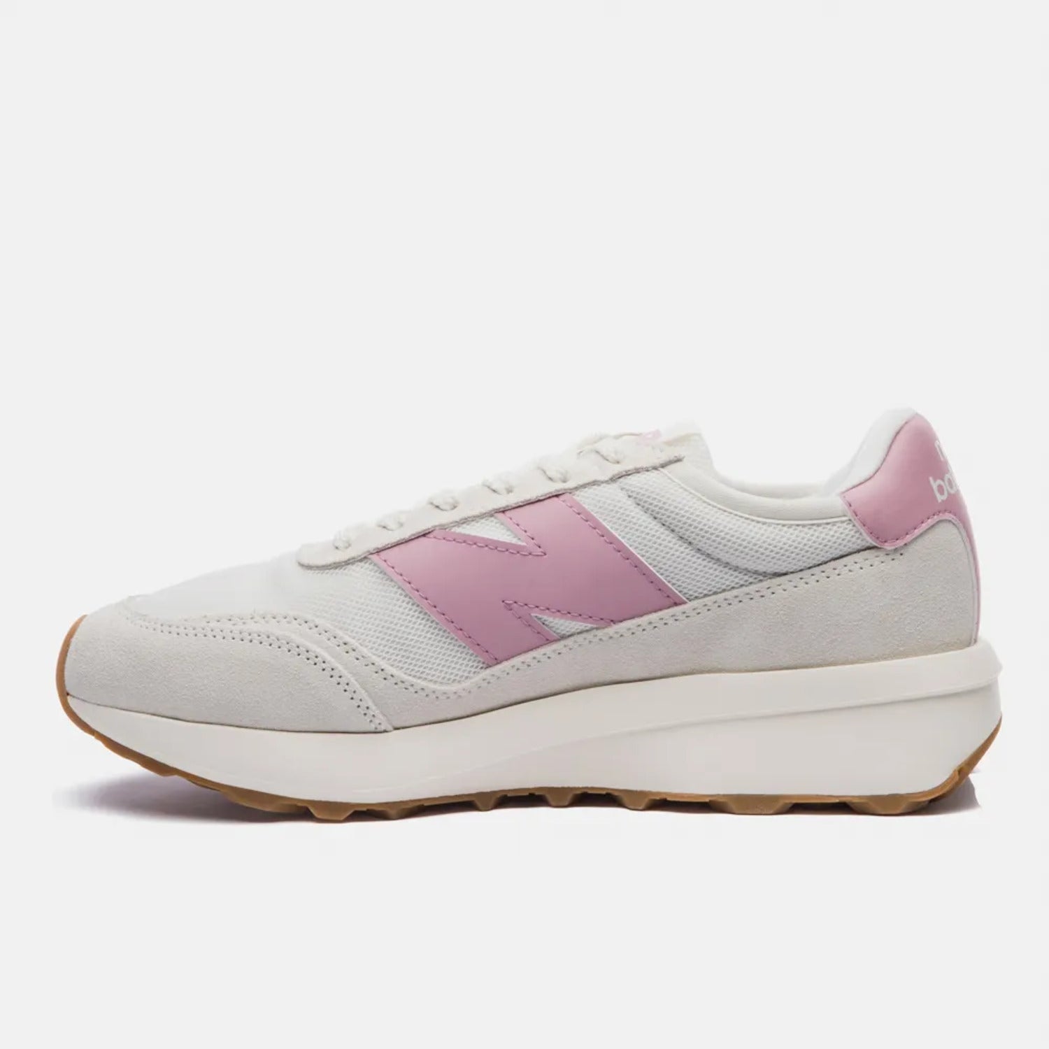 Tênis New Balance 370v1 Branco Rosa