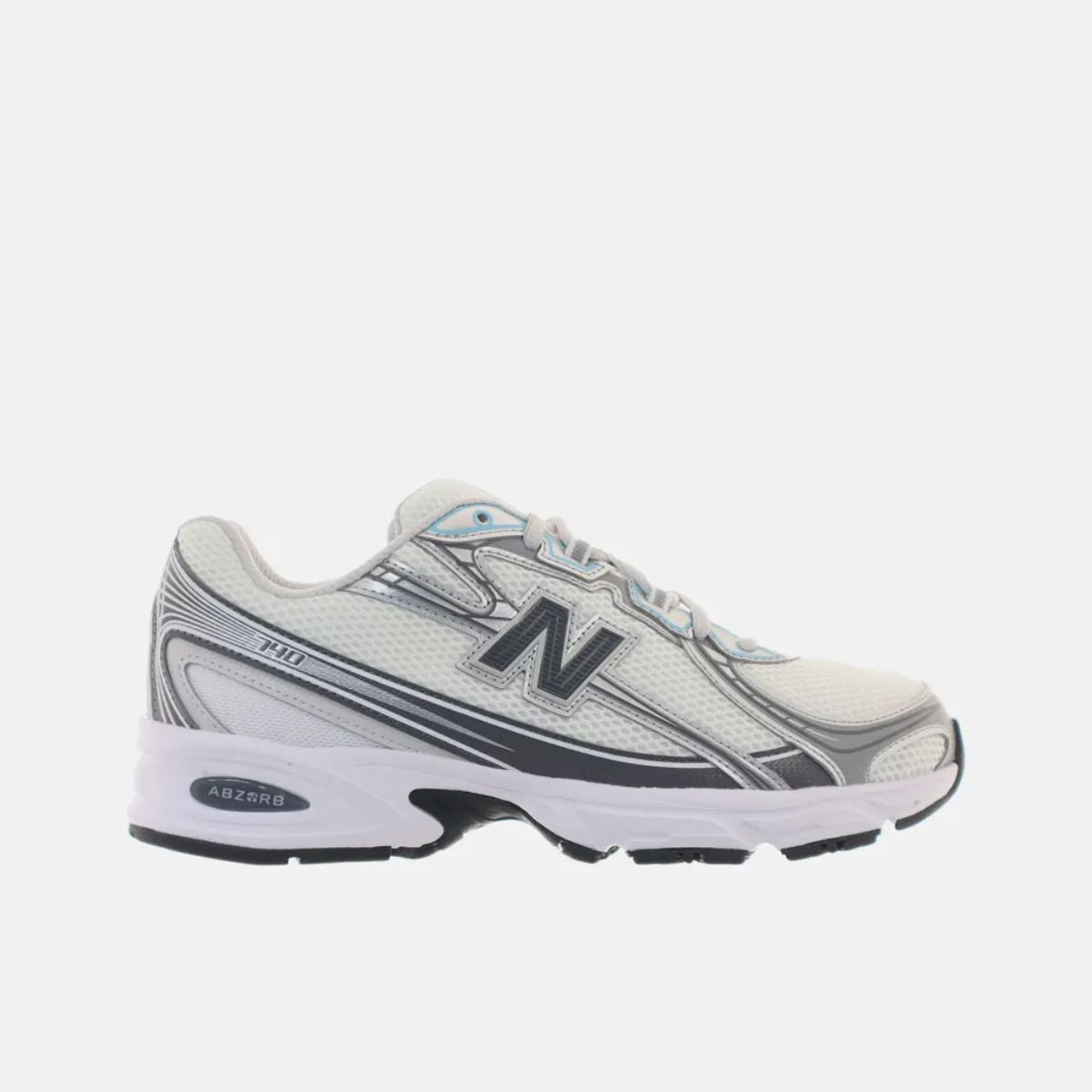 Tênis Feminino New Balance 740 Branco e Cinza Castlerock