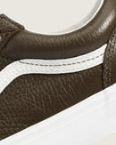 Tenis Vans Old Skool Leather Brown True White