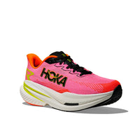 Tênis Hoka Mach X 3 Neon Tangerine Rosa