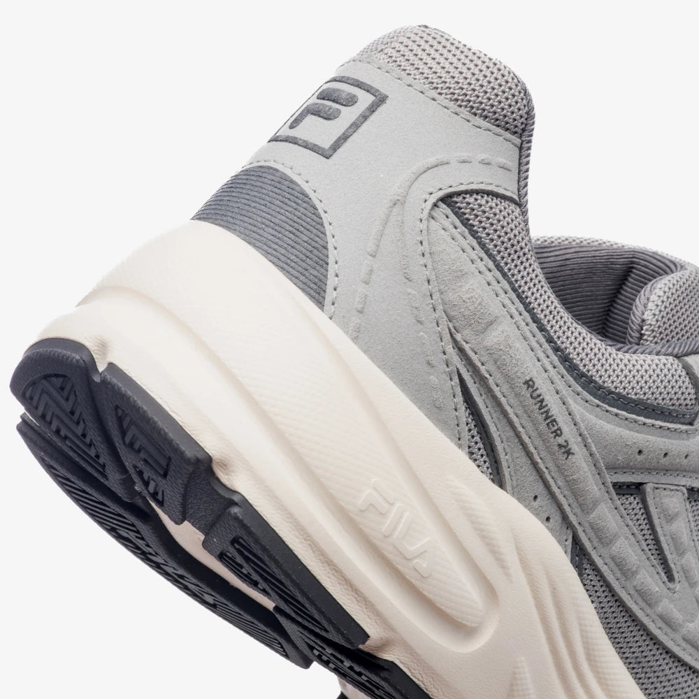 Tenis Fila Runner 2K SE Feminino Cinza Grafite Bege