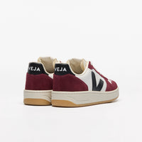 Tênis Veja V-10 Leather White Black Amarante