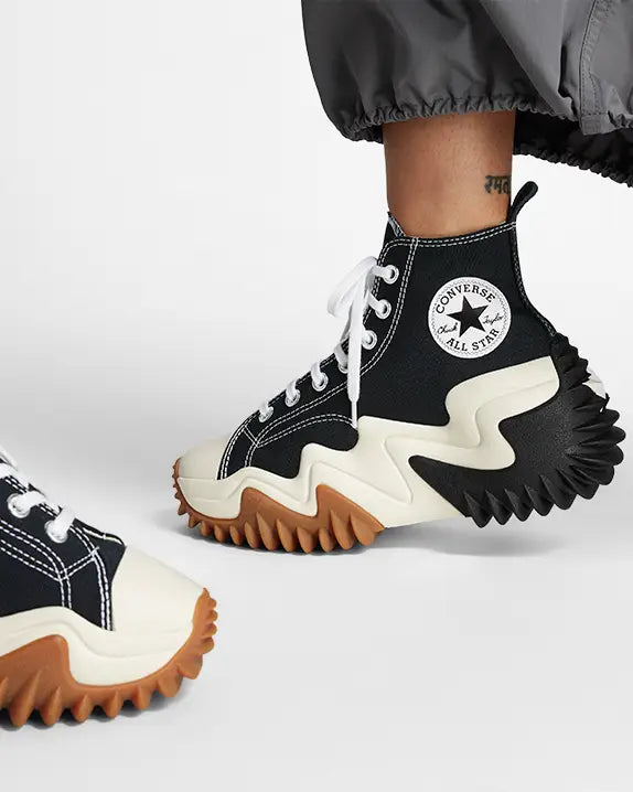 TENIS CONVERSE RUN STAR MOTION BLACK WHITE