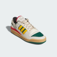 Tênis Adidas Forum 84 Low CL Cream White  Crew Yellow  Collegiate Green