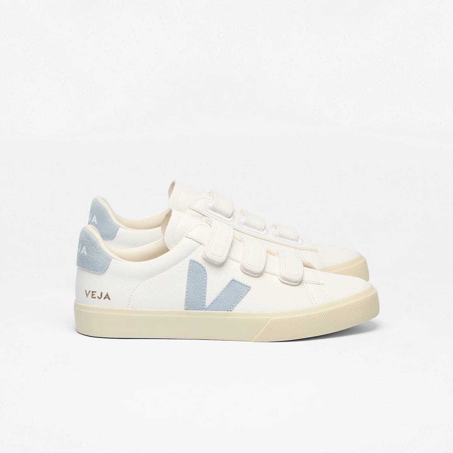 Tênis Veja Recife Logo Chromefree Leather Extra White Steel