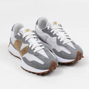 Tênis New Balance 327v1 Cinza Metalic Gold