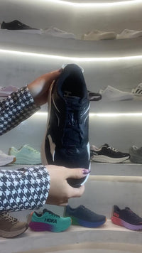 Tênis Hoka Clifton L Athletics Obsidian Alabaster Black