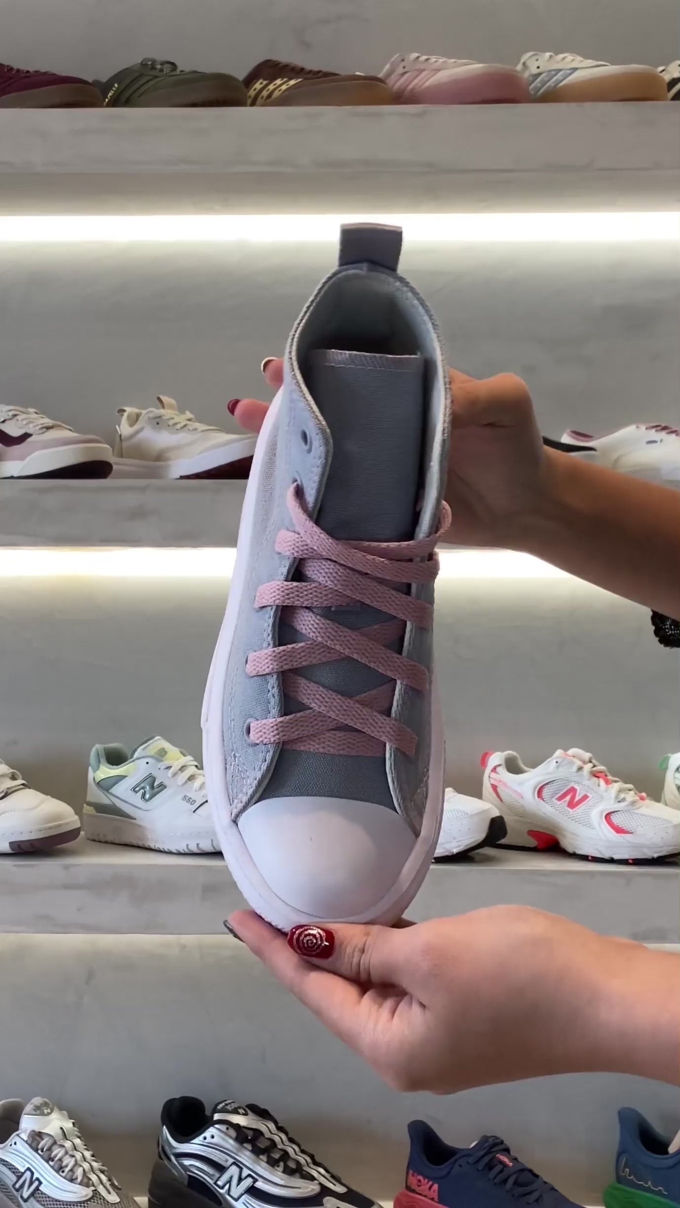 Tênis Converse Chuck Taylor All Star Move Lavanda Rosa