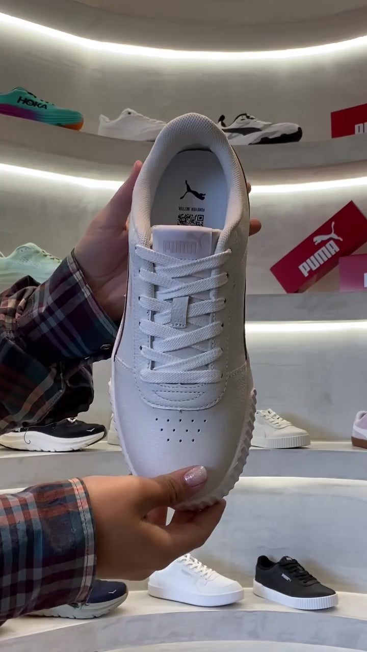 Tênis Puma Carina L BDP White Rosewater