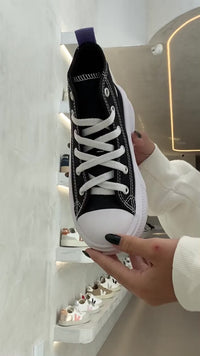 Tênis Converse Chuck Taylor All Star Move Preto Lua Roxa