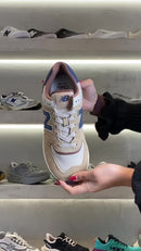 Tênis New Balance 574  Legacy Bege Marinho
