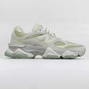 Tênis New Balance 9060 Unissex Off-White e Verde Claro