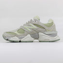 Tênis New Balance 9060 Unissex Off-White e Verde Claro
